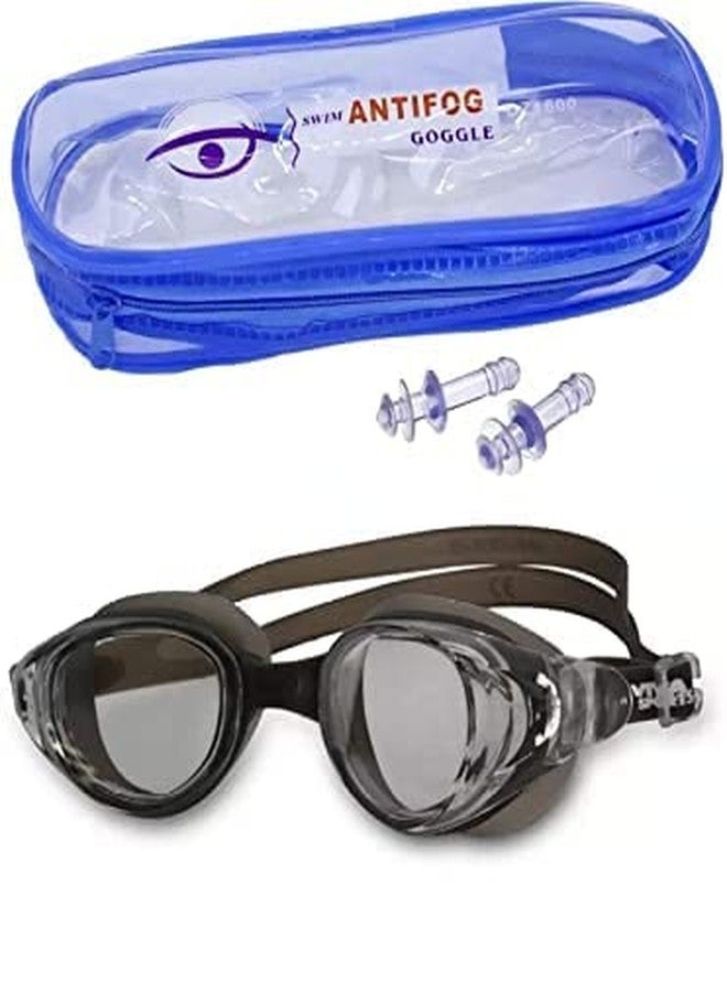 KAVIN Adjustable Size Cute Design Swimming Goggles Pool Party Swimming Eye Wear For Kids Boys And Girls Random Colours Pack Of 1 (M4) - Image 1